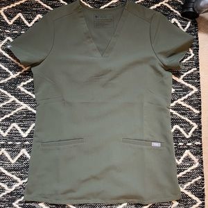 Figs Casma Scrub Top